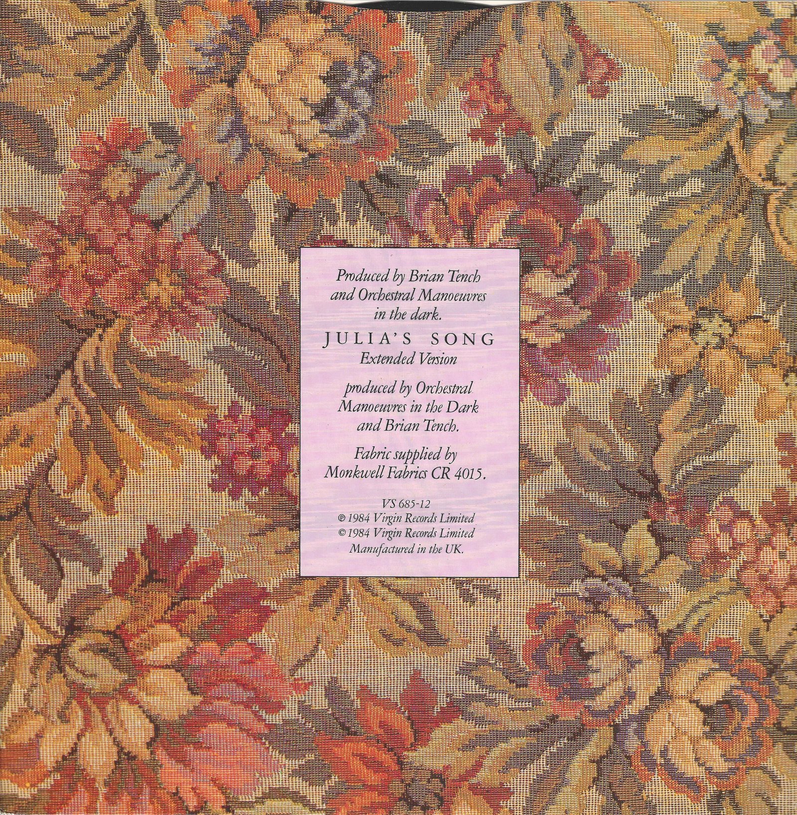 Back cover of VS 685-12